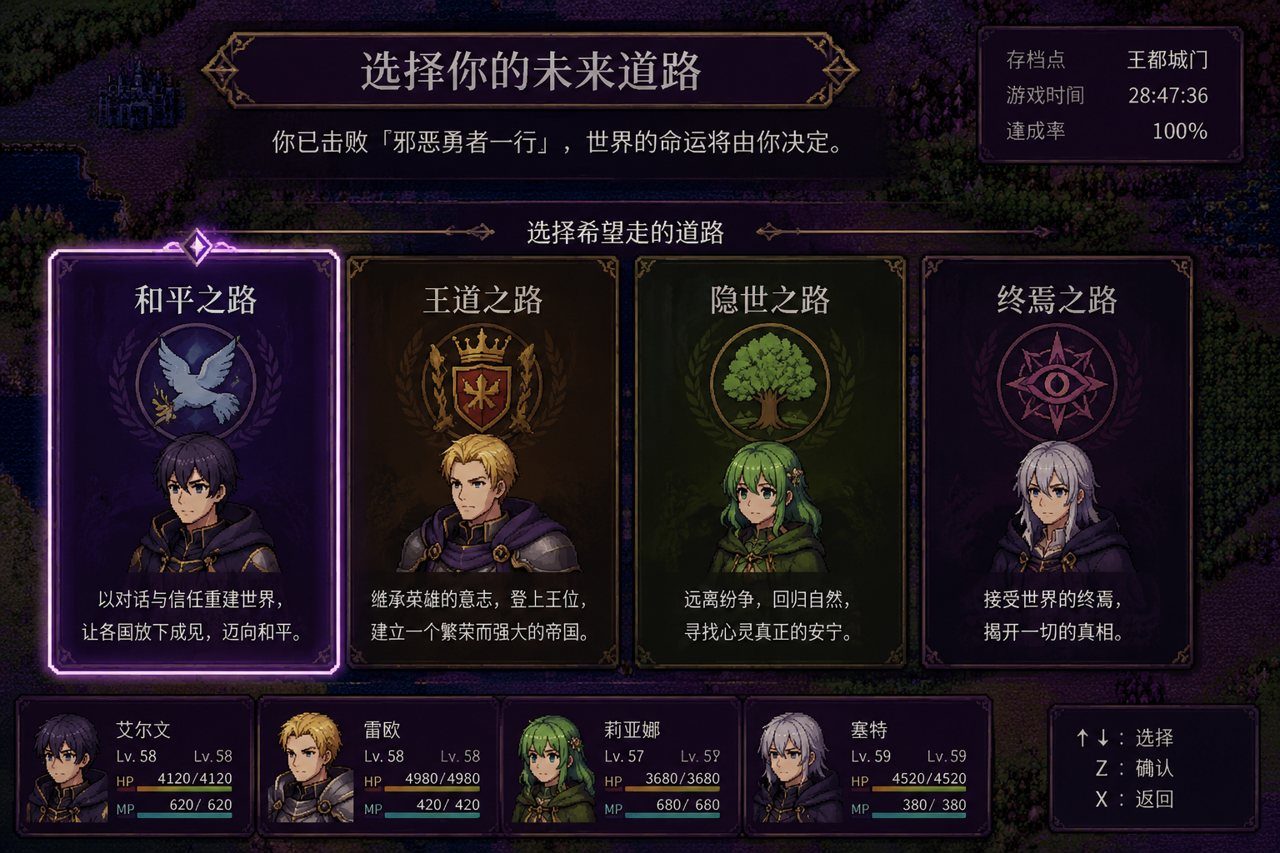 邪恶勇者一行 攻略要点 玩法截图 2